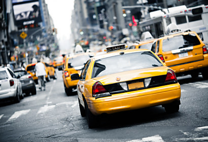 Fototapeta Žlté taxíky NY 24297